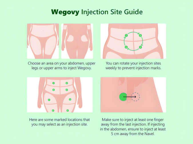 Wegovy Injection Site Guide